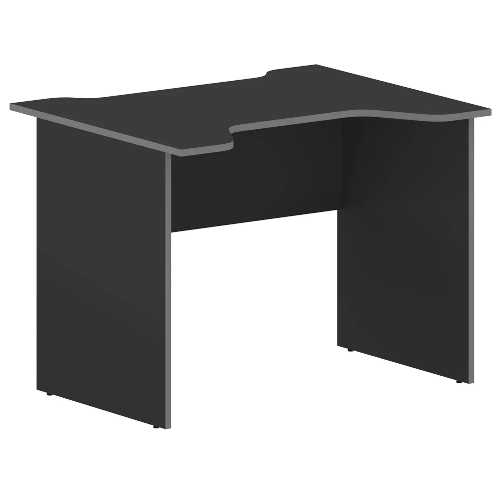 Стол игровой SKILLL SKL 100CA (антрацит/серый) 1000х800х755 мм