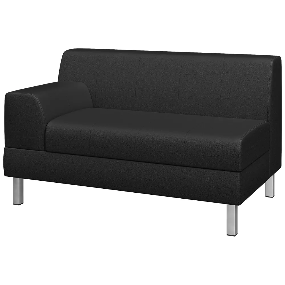 Диван офисный Флагман модуль 2-х мест. правый FL2R-1