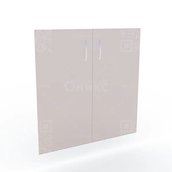 Комплект стеклянных дверей А-стл302 тонированные, 710*760мм.