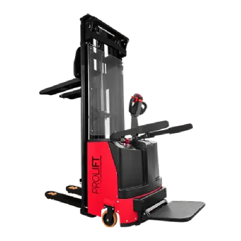 Штабелер самоходный PROLIFT M2 SDK 1645  1600кг., 4,5м. с электроподъемом, АКБ 280Ah, с платформой оператора с FLL