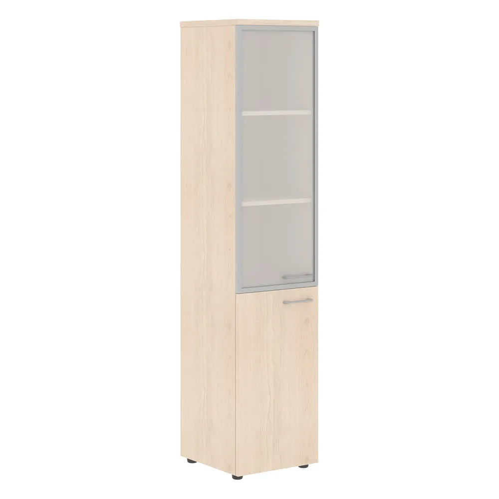XTEN Шкаф XHC 42.7(L) Левый колонка комбинированая с топом 432х432х1955 (НАБОР) (Бук Тиара)