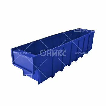 Ящик пластиковый Б 400*92*100 синий