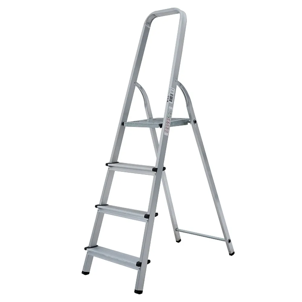 Стремянка 4 ступени, NV1110 алюмин. 