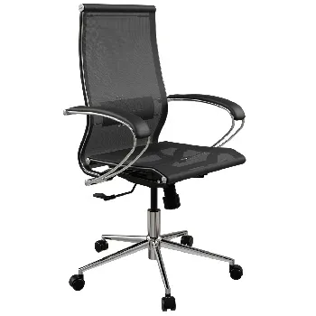 Кресло METTA ErgoLife Set 9/подл.131/осн.Synchro 052 (Черный 1FC.16.1.403)