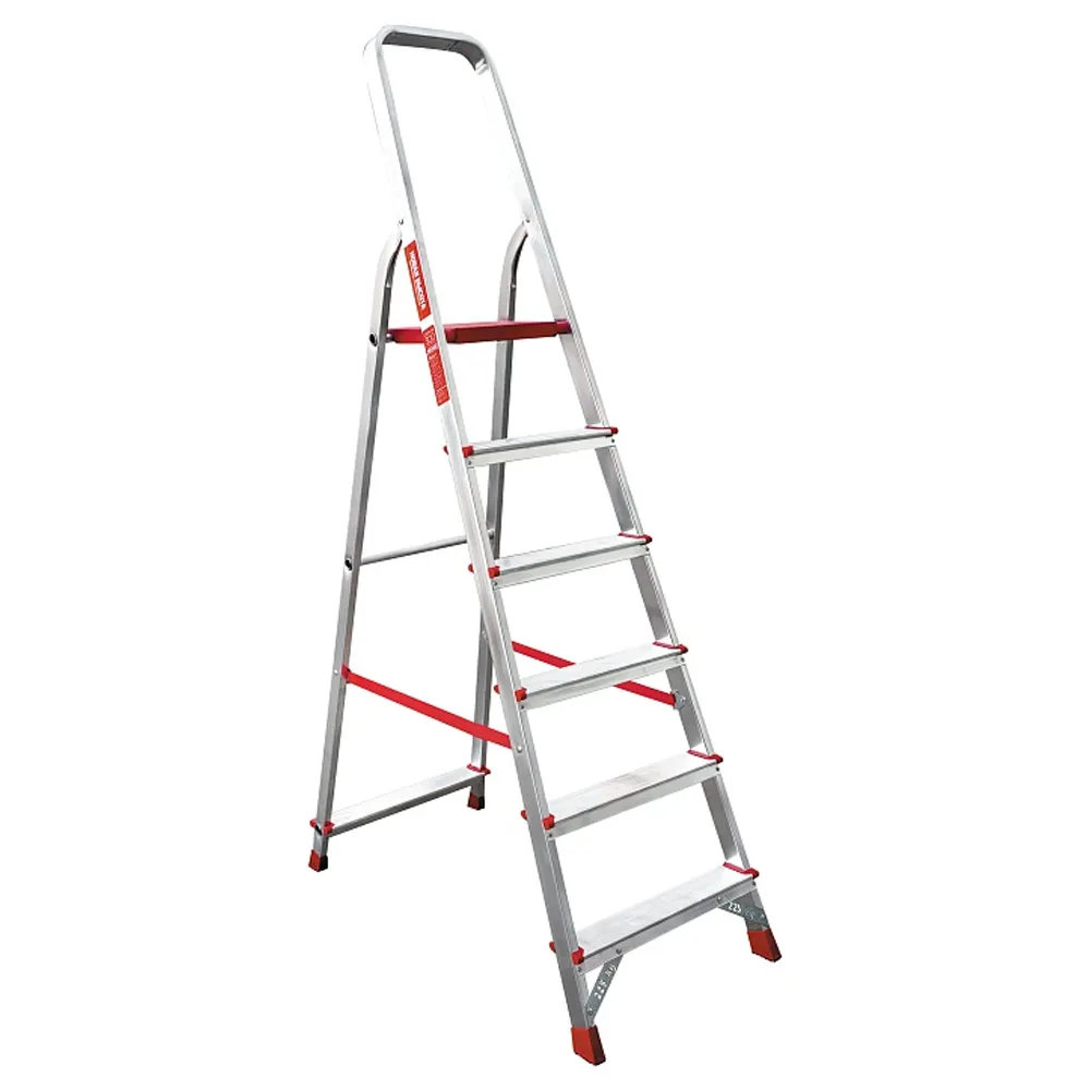 Стремянка 6 ступеней, NV3110 Новая высота, алюмин. 