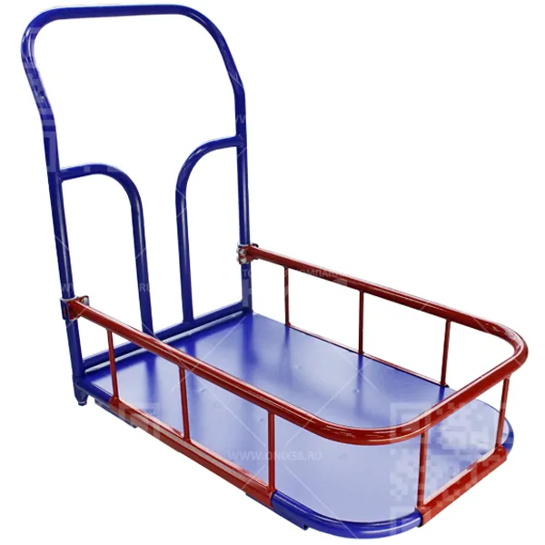 Тележка платформенная ТПБ 8 700*1000 с бортиком (без колес)