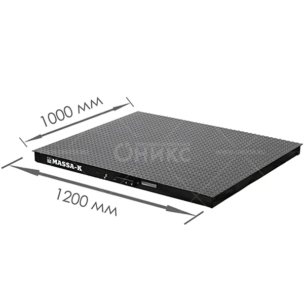 Модуль взвешивающий 4D-PM-12/10 - 500, платформа 1200*1000мм, 500 кг.