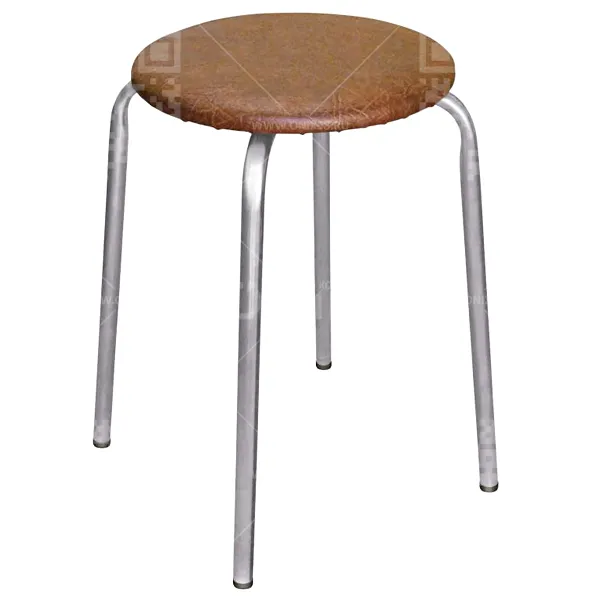 Табурет Эконом кругл. сидение коричневый ТЭ2