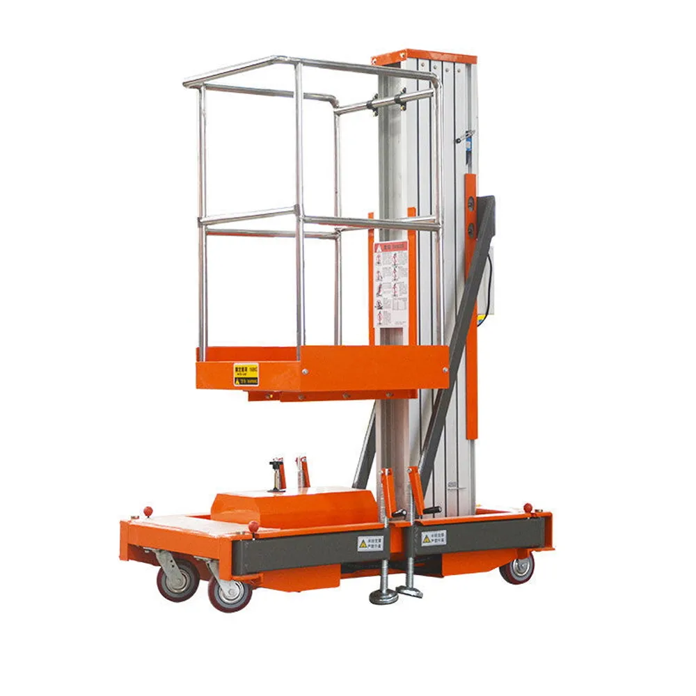 Подъемник мачтовый аккумуляторный 125 кг 9 м SKYER GTWY9-100 DC-мачтовый (автономный) 