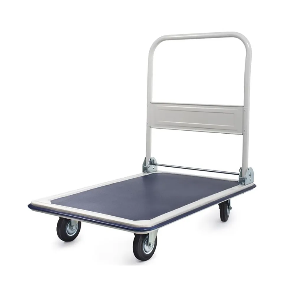 Тележка платформенная TOR PH800, 620*1020мм, колеса пластиковые, складная ручка