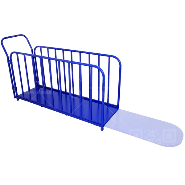 Тележка платформенная ДЛ  450*1300 (без колес)