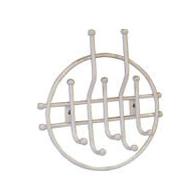 Вешалка настенная Силуэт белая