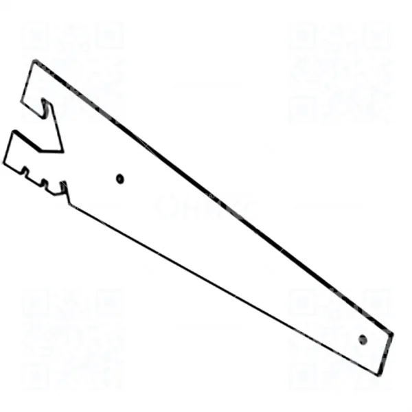 ТС Кронштейн хлебный (RAL 9016 белый глянец)