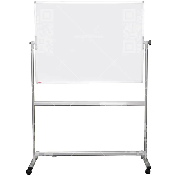 Доска магнитно-маркерная 90*120 Premium,  двусторонняя, поворотная, мобильная SDm_09050