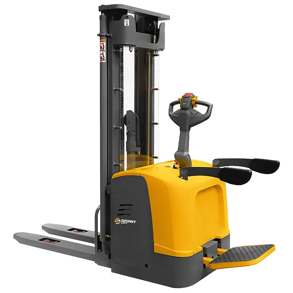 Штабелер самоходный SMARTLIFT CDDK15-III, Li-ion, 1500кг., 5м. с электроподъемом, АКБ 150Ah