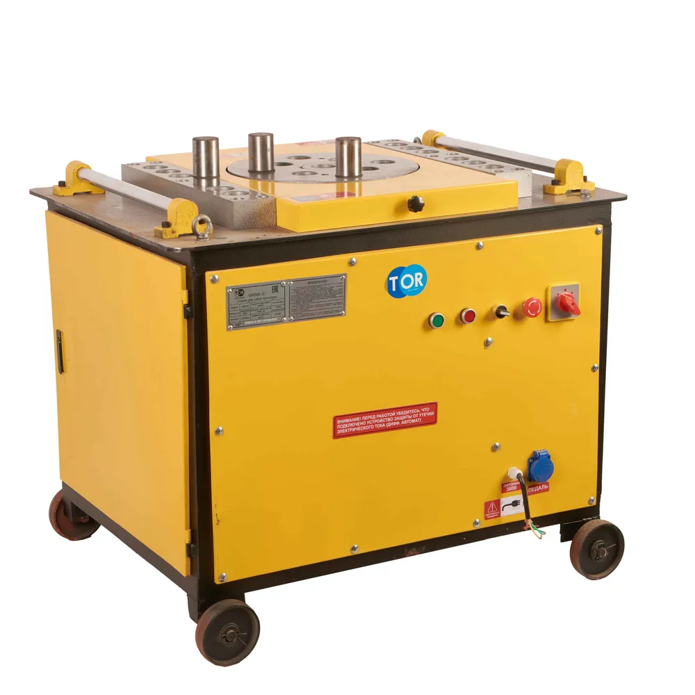 Станок для гибки арматуры TOR GW50A с доводчиком (E)
