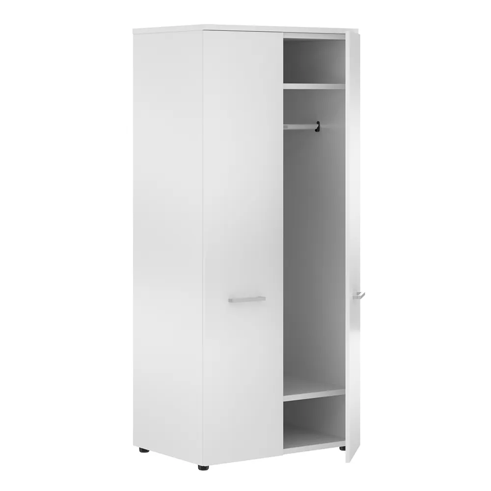 XTEN Гардероб XCW 85.2  глубокий  856*600*1955 (НАБОР) (Белый)